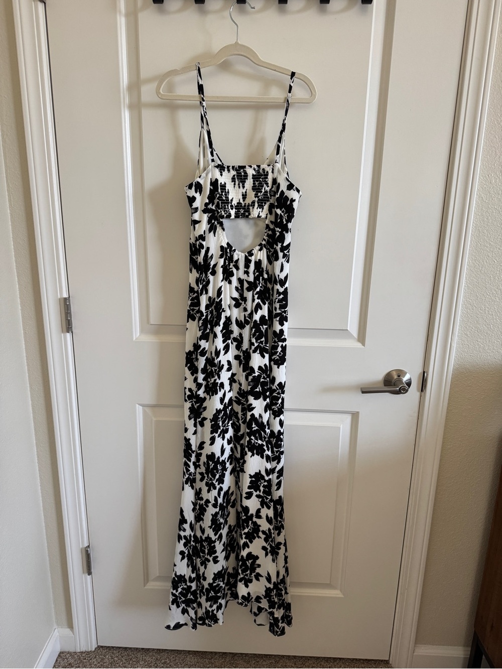 NWT Madewell Smocked Sleeveless Maxi Dress in Floral - Picture 5 of 5